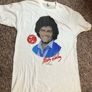 Vintage 1986 Monkees "Mickey Dolenz - 20th Anniversary" Concert T-Shirt